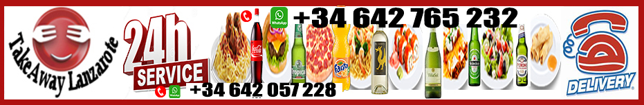 Food Delivery Lanzarote - Drinks Delivery Lanzarote 24 hours - Alcohol Delivery Lanzarote - Dial a Drink Lanzarote - Dial a Booze Lanzarote 