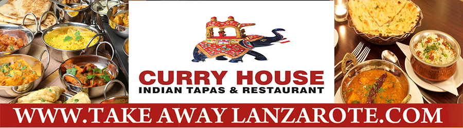 Indian Restaurant Curry House, Food Delivery Takeaway Playa Blanca, Lanzarote