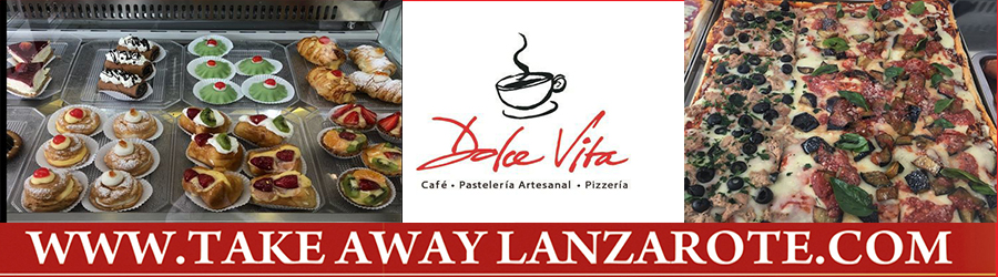 Pizza Takeaway Pizzeria Dolce Vita Italian Restaurants Takeaway Puerto del Carmen, Lanzarote, food Delivery Lanzarote, Yaiza